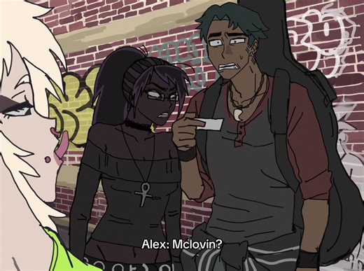 Their emo band is named Psycho Angels #animatic #animationmeme #originalcharacters #fishrock #oc