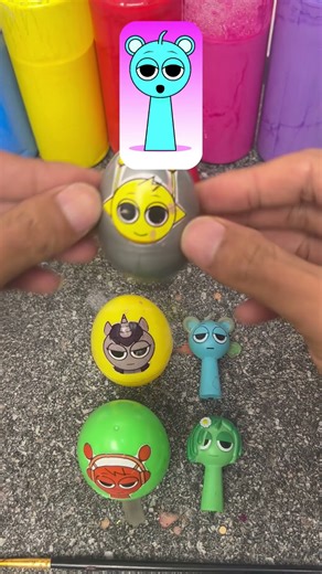 I made a blindbox with my Sprunki Sky #sprunki #スプランキー #drawing