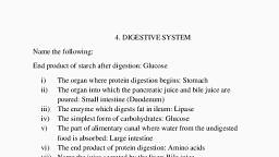 4. DIGESTIVE SYSTEM.pdf - Biology - Notes - Teachmint