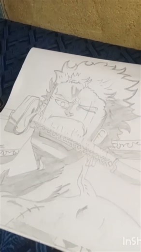 Rornao zoro art step by step# in anime character