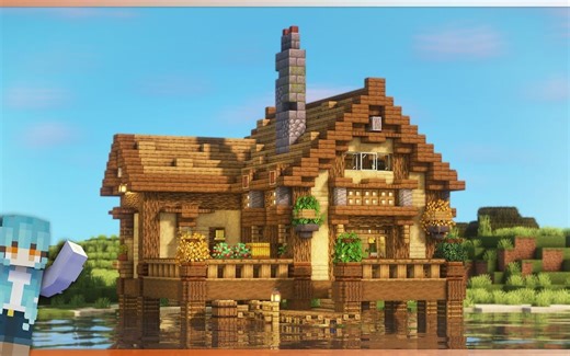 【授权搬运】【Minecraft】如何建造湖上的木屋教程（ToxicKailey）