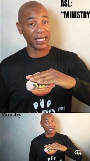 How to sign: “MINISTRY” in ASL