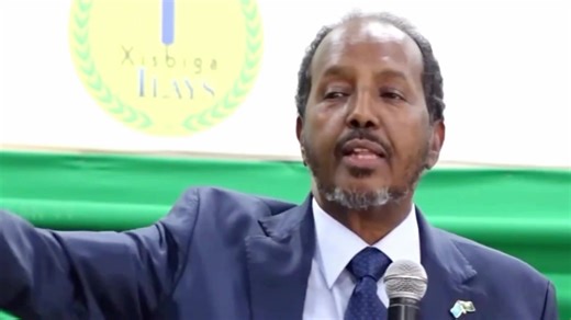 Hassan Sheikh Afar Sano ka hor marka uu Madaxweyne nimo raadinayay.