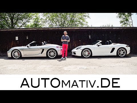 Porsche Boxster GTS (981) vs. 718 Boxster S im Test - Vergleich und Fahrbericht