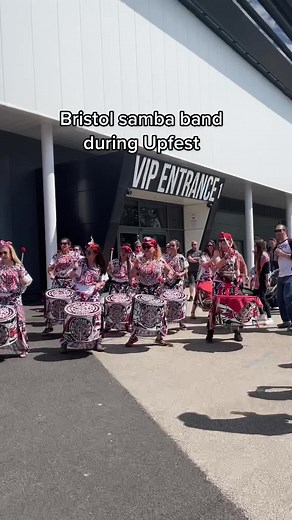 We always love a good samba band 💙 #BestofBristol #bristol #samba