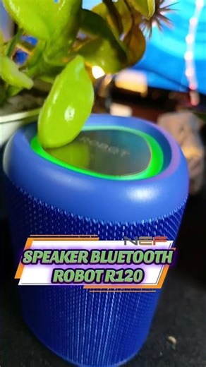 ROBOT RB120 BLUETOOTH SPEAKER WITH POWERFUL BASS SOUND THAT REACHES YOUR NEIGHBORS' HOUSES