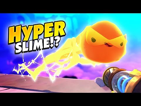 Catching the NEW HYPER Slime In The Slime Rancher 2 UPDATE!