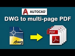 How to use the Best Methods to create a multi-page pdf in AutoCAD