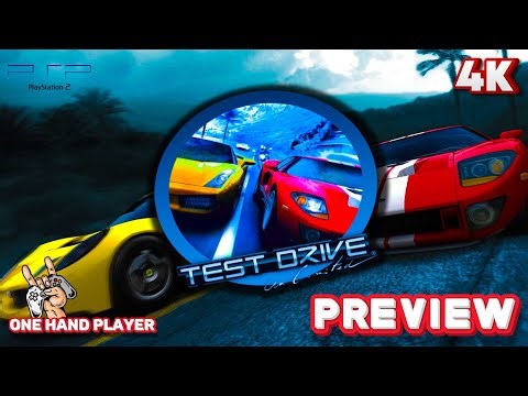 TEST DRIVE PS2 Gameplay (4K 60FPS) First 10 Minutes One Hand Player