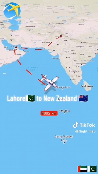 Travel Guide: Lahore to New Zealand Journey