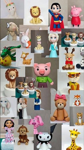 Aprende a hacer figuras de fondant paso a paso, sin secretos con formato de video profesional