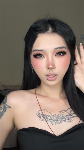 ABG Makeup Transformation 💗🔥#makeup #makeuptransformation #transition