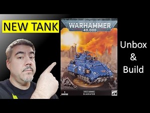 Unboxing NEW Space Marine Primaris GLADIATOR Tank I Unbox & Variants