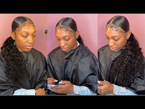 HOW TO: SLEEK MIDDLE PART PONYTAIL FT. SOWIGS