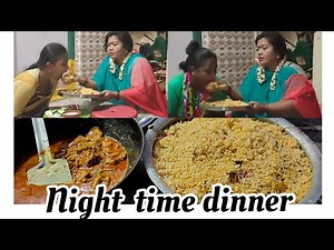 || NIGHT TIME DINNER || CHERRY SATHAKSHI || SATHAKSHI_4811 || CHERRY SIRISHA ||
