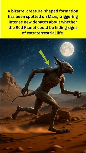 Did NASA Just Capture a Creature on Mars? #marscreature