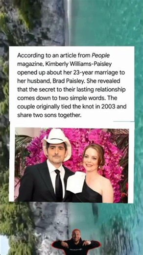The Secret Behind Kimberly Williams-Paisley and Brad Paisley's 23-Year Marriage