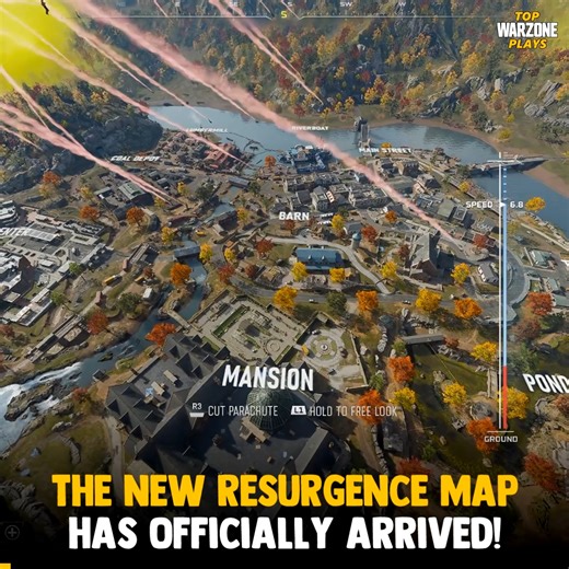 The new resurgence map Haven's Hollow is here! 😍 | Top Warzone Plays