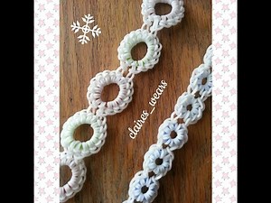 Rainbow Loom- Starlight Mint on a Loom!