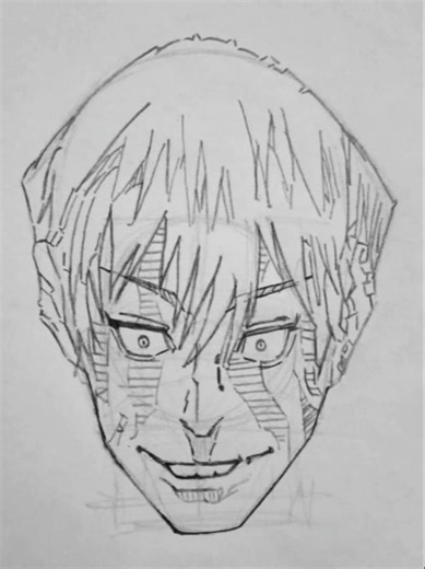 draw naoya (hidoi na hito no kokoro toka nai no ka?) #jjk #naoya #drawing