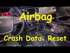 Peugeot Airbag Crash Data Reset / Fix bad Airbag data