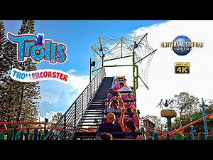 2024 Trolls Trollercoaster On Ride 4K POV Universal Studios Florida Universal Orlando Resort