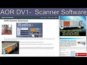 AOR DV1- Scanner Software Marcus Roskosch