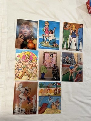 8 Vintage 1960s 3-d Lenticular Pinup Postcards Made In Japan | eBay