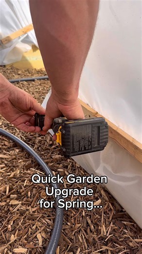 Spring Garden Upgrade: Plastic Sheeting to Insect Netting on our DIY PVC Dome Hoophouses