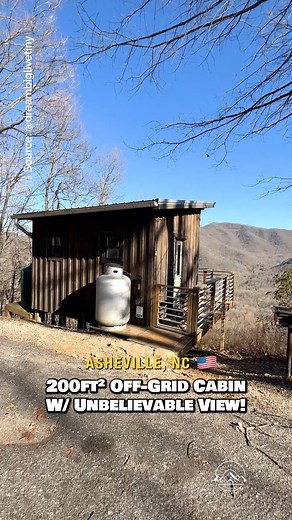 17K views · 354 reactions | Would you stay in this off-grid cabin for...