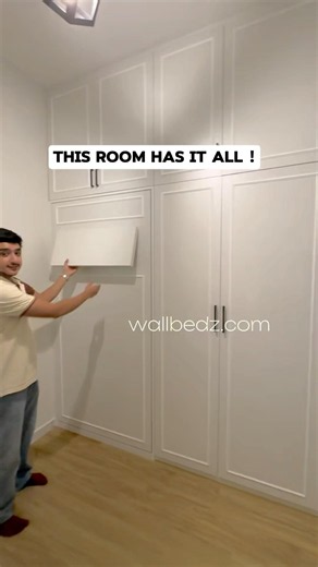 Murphy Style Wall Bed, Custom Made Dubai