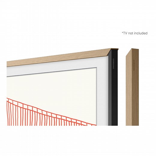 Samsung Customizable Bezel for Samsung The Frame 55" (Modern Teak)