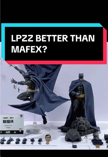 LPZZ Hush Batman vs Mafex Hush Batman: collector comparison
