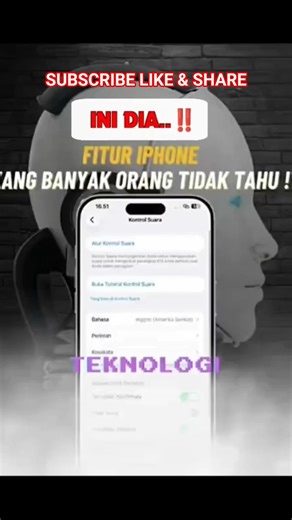 PERINTAH SUARA..‼️ #vlog #iphone #tutorial #cara #tips #info #vlogger #handphone #blog