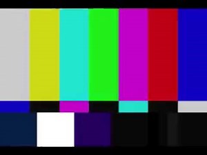 Bars and Tone NTSC TV test pattern