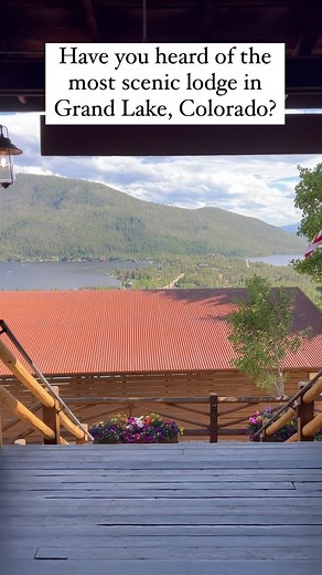 Tiffany and Jon Bitner | Colorado-Based Travel Photographers | Have you heard of the most scenic lodge in Grand Lake, Colorado? 🏔️ If you are looking to visit a beautiful lodge in Grand Lake, CO, then... | Instagram