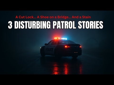 A Cut Lock, a Shoe on a Bridge, and a Stain That Kept Returning… Midnight Police Patrol Stories