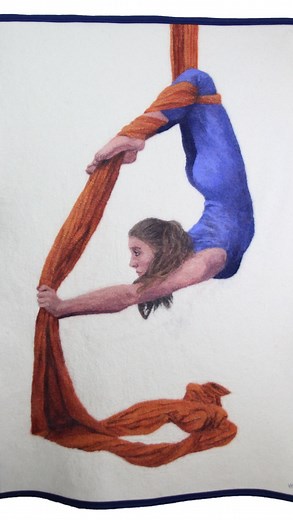 8.2K views · 169 reactions | @katmcclelland_artist here, again  One thing I love about a lot of the fiber arts is the communal aspect. There are many age old traditions of the community coming together to do things like felting. I love to work BIG and when I do, I need to rely on a little help from my friends. #wetfelting #fibercommunity #alittlehelpfrommyfriends #fiberart #feltedwool | Fiber Art Now | Facebook