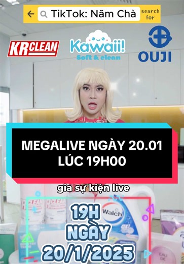 Đừng bỏ lỡ phiên MEGALIVE “lần đầu làm chuyện ấy của Năm Chà” vào THỨ HAI, 20.01 lúc 19h00 nha cả nhà ơiii !!! 🔥🔥🔥 #namcha #megalivestream #tiktokviral #tiktokgiaitri #viral #xh #xuhuon