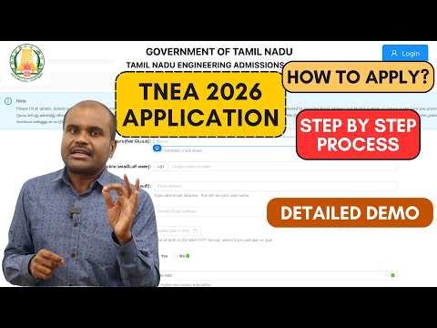 TNEA 2026 Application ✅ | How to APPLY? | STEP by STEP Process | Avoid These MISTAKES ❌