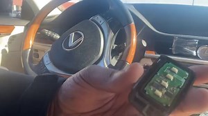 DIY - HOW TO CHANGE SMART KEY FOB BATTERY FOR ES300H ES350 RX350 RX450 NX300
