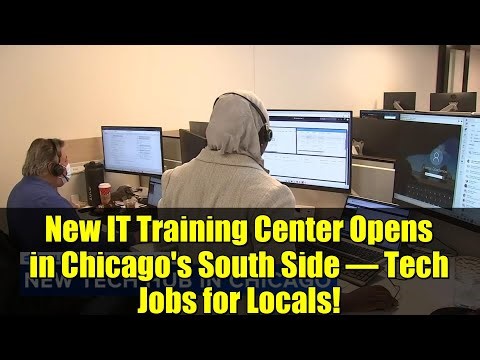 New IT Training Center Opens in Chicago's South Side – Tech Jobs for Locals!