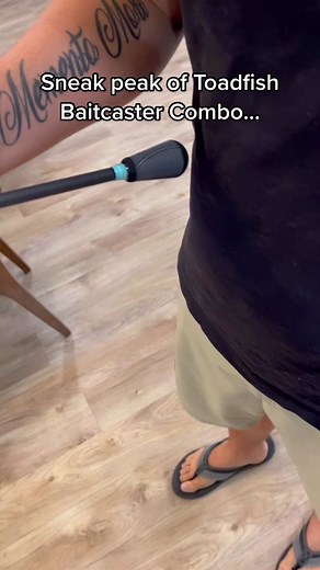 Who wants to see it?? #toadfish #baitcaster #casting #fishtok #newproduct