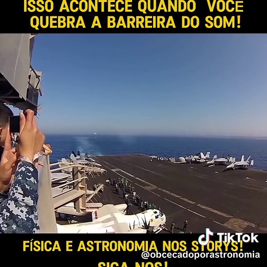 Entenda o Estrondo Sônico e o Cone de Mach