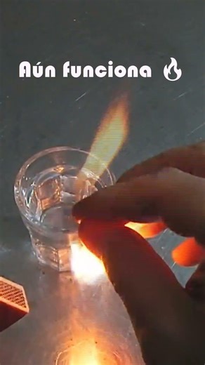 ¿Una cerilla mojada aún puede encenderse? 🔥💧