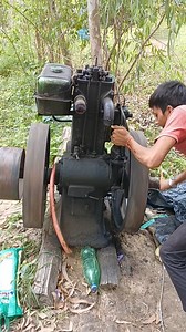 1.1M views · 5K reactions | #short video 12 HP ka diesel engine gubbare ki awaaz  | Bhoop Ram | Facebook