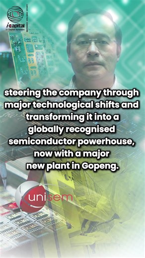 Malaysia dominates the global outsourced semiconductor testing and packaging (OSAT) segment. Unisem Group, one the two largest OSAT players in Malaysia, has recently completed its major expansion in Gopeng. With existing facilities in Ipoh and Chengdu, can Unisem benefit from the US-China trade war and global semiconductor growth? Since joining Unisem in 1992, Kevin Khoo has led its expansion from Malaysia to China, steering the company through major technological shifts and transforming it into