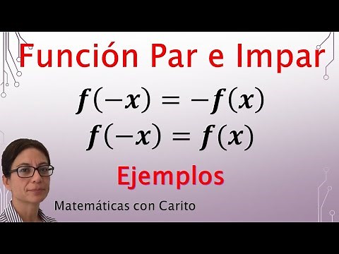 Funciones Pares e Impares | Ejemplos