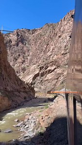 Take this as your sign to visit the #royalgorge today and experience the wonder of the over 1000 foot tall canyon walls, the power and beauty of the Arkansas river and the serenity of the journey through the gorge on board the Royal Gorge Route Railroad. We have daily departures starting as early as 9:30a & as late as 6:30 for our laser light trains. As Colorado as it gets. 🎟️ link in bio #royalgorgetrain #royalgorgerouterailroad #royalgorgeregion @visitcos @visitcanoncity @visitcolorado @visit