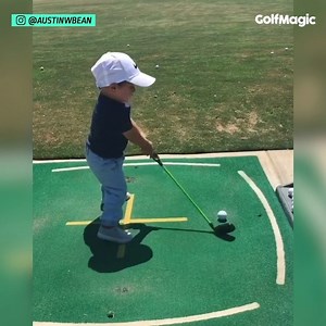 289K views · 726 shares | He's not even 2!  Austin's swing and putting stroke is incredible...  | GolfMagic | Facebook